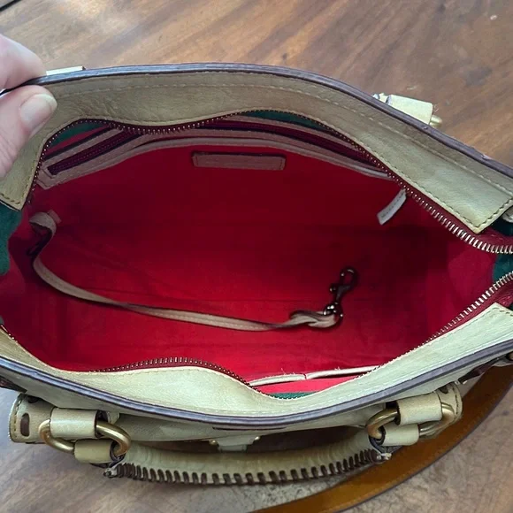 Dooney & Bourke Classic Brown Satchel - Picture 9 of 15